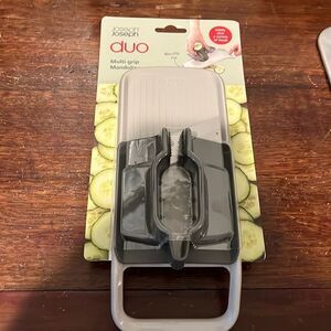 Joseph Joseph NEW IN Package Duo Multi-grip Mandoline Vegetable Slicer & Cutter